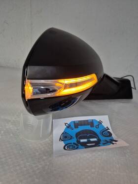 Chevrolet 16272000 2011-2015 Volt Passenger Right Side Door Power Mirror Black