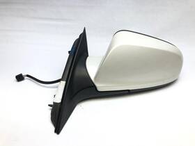 20893749 Chevrolet 2008 - 2012 Malibu Left Drivers Side Power Door Mirror White