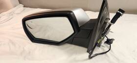 23180107 Chevrolet 2014-2018 Chevy Silverado Left Driver Side Silver Power Heated Sport Mirror Oem