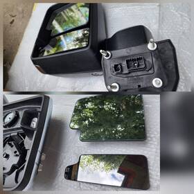 Chevrolet 807359 2020-2025 Gmc Silverado Sierra 2500 Hd Left Door Mirror Glass Drivers