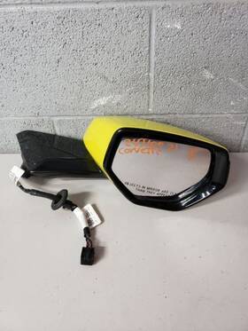 84851173 Chevrolet 2020 2021 Chevy Corvette Z51 C8 Right Passenger Side View Door Mirror Yellow Oem