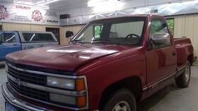 128-02489l Chevrolet Truck Driver Side View Mirror Manual Fits 88-99 1500 Pickup 1676615