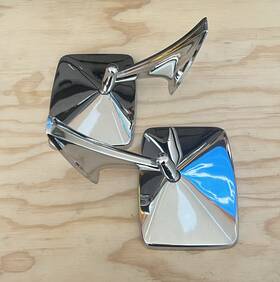 Chevy Pontiac Oldsmoble Buick 26594-cbc 1971-1979 Gm Olds Side View Mirrors 26594 Cbc