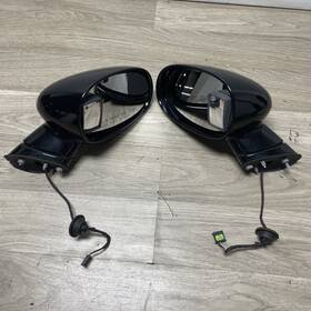 010771 Chrysler 2004-2008 Crossfire Left Right Side Driver Passenger Door Mirror Black