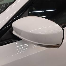 128-10764l Chrysler Oem Side View Door Mirror For 300 Left Wht Pwr Blind Spot Cvr-chip 128-10764l Chrysler Oem Side View Door Mirror For 300 Left Wht Pwr Blind Spot Cvr-chip
