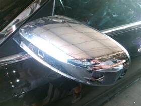 128-10981l Chrysler Driver Side View Mirror Power Heated Chrome Housing Fits 15-20 300 818411