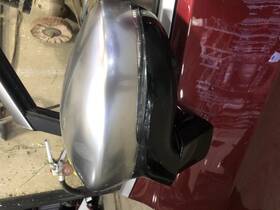 128.ch1f24 Chrysler 2024 Pacifica Side View Mirror Driver Chrome Cap Blind Spot Camera