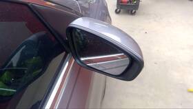 1uy101x8af Chrysler Used Right Door Mirror Fits 2015 200 Power Sdn Manual Folding With Heated
