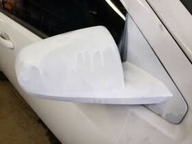 128-01484r Dodge Passenger Side View Mirror Power Painted Fits 08-14 Avenger 1004127