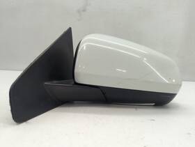 128-02242 Dodge 2013-2014 Avenger Driver Left Side View Power Door Mirror White Rxdnr