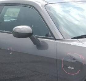 128-03203r Dodge 2011-2013 Challenger Rh Passenger Door Mirror Side View Oem