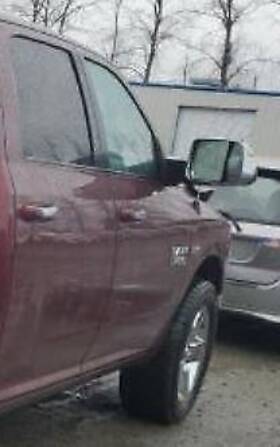128-04244r Dodge 2013-2023 Ram 1500 Rh Passenger Door Mirror Side View Oem