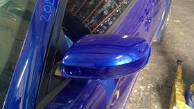 128-12680l Dodge Driver Side View Mirror With Blind Spot Glass Fits 21-23 Charger 214617