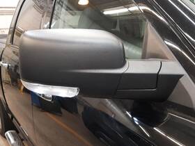 128-13888ar Dodge Oem Side View Door Mirror For 1500 Pickup Right Blk-text Pwr Heat Turn