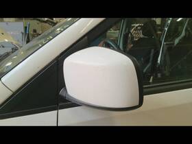 1ab731w1ad Dodge Used Left Door Mirror Fits 2013 Caravan Power Painted Without Blind Spot Aler