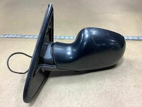 I0309-m04-00 Dodge Caravan 2005 Front Left Driver Side Door Rear View Mirror Black Factory