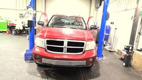 128-01394l Dodge Truck Driver Side View Mirror Power Folding 6x9 Inch Fits 04-09 Durango 1012207