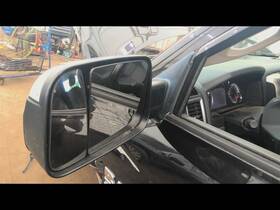 128-04780l Dodge Truck Driver Side View Mirror Power 7x11 Inch Black Fits 15-18 2500 Pickup 6682788