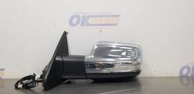 128-11983al Dodge Truck 20 Ram 1500 New Body Side View Power Door Mirror Left Driver Chrome