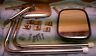 Erg935421 Unbranded Nos Vintage California Style Large Compact Truck Pickup Mirrors