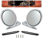 F110174-f110176 Up Mustang Exterior Door Mirrors Led Turn Signals Passenger Convex