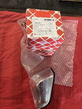 102333 Febi Left Side Mirror Turn Signal Lamp Lens 2007-2018 Sprinter Van Driver Lh