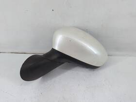 128-50860 Fiat 2012-2017 500 Driver Left Side View Power Door Mirror White Luc5d