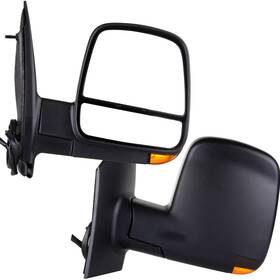 Fla8032080ma Flatroad For 08-17 Express Savana Van Side View Power Heated Signal Dual Glass Mirrors