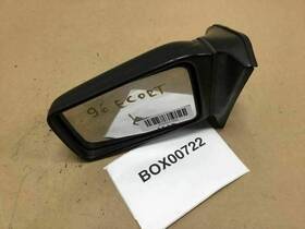 128-00162l Ford 1991 1996 Escort Front Left Driver Side View Power Mirror Black Oem