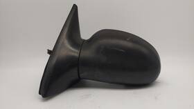 128-00305 Ford 1994-1997 Aspire Driver Left Side View Manual Door Mirror Black Ruj0u