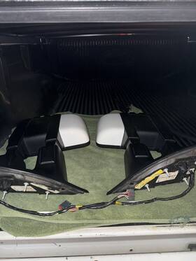 128-01504cr Ford 2008-2010 F350 Super Duty Door Mirror Side View Oem