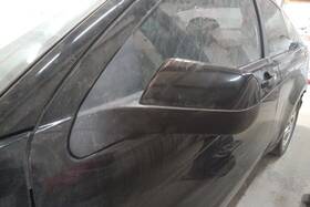 128-01575bl Ford 2008 2009 2010 2011 Focus Driver Lh Power Heated Side View Mirror Oem