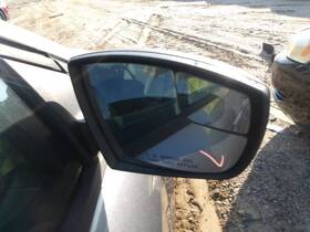 128-04171br Ford Passenger Side View Mirror Power Black A-gloss Cap Fits 12-14 Focus 7477383