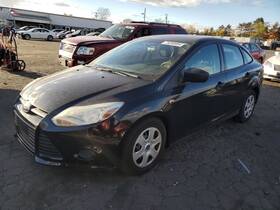 128-04172bl Ford Driver Side View Mirror Power Black A-gloss Cap Fits 12-14 Focus 743746