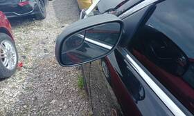 128-04266l Ford Driver Side View Mirror Power Black Textured Fits 13-19 Taurus 582084
