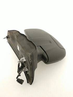 128-04542l Ford Oem Side View Door Mirror For Transit 250 Left Blk-text Pwr Cvr-scrape