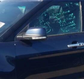 128-04909l Ford 2016-2018 Explorer Lh Driver Door Mirror Side View Oem