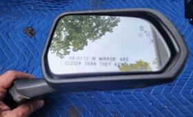 128-4771r Ford 15-20 Mustang Magnetic Gray Rh Right Oem Power Blind Spot Door Mirror Pony Lamp