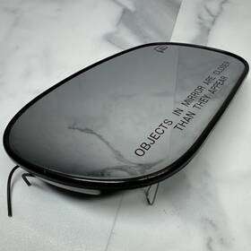 1405640 Ford 2002-2011 Crown Victoria Grand Marquis Passenger Rear View Mirror Glass