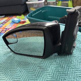 Bh59ay Ford 17683 2013-2016 Escape Driver Left Side Viewdoor Mirror Black Oem 2749