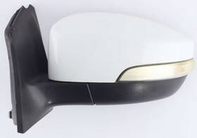 Cd54wf Ford 17683 15 - 18 Focus Driver Side View Mirror Turn Signal Oxford White