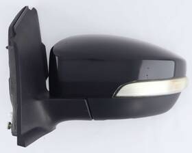 Ef59ay Ford 17683 13 - 16 Escape Heated Driver Side Mirror With Turn Signal Tuxedo Black
