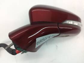20544039-b Ford 2013-2014 Fusion Driver Left Side View Power Door Mirror Burgundy Zd5oa