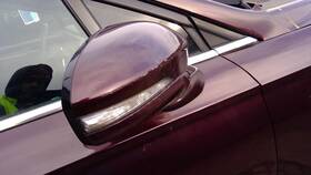 56314 Ford Used Right Door Mirror Fits 2013 Fusion Power With Removable Cover Without Blind