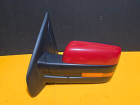 Bl34-17683-de5brq Ford Oem 2009-2014 F-150 Lh Left Driver Door Mirror Heated Auto Dim Red