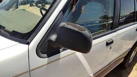 F1tz17683g Ford 1991-1994 Explorer Driver Left Side Mirror Door Mounted Oem
