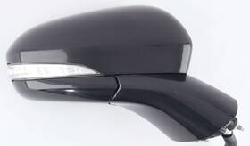 Fs73-17682-bb59ay Ford 15 - 17 Fusion Heated Passenger Mirror Turn Signal Darkside Metallic