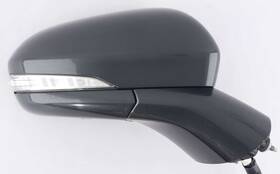 Fs73-17682-bb5fh7 Ford 15 - 17 Fusion Heated Passenger Mirror With Turn Signal Guard Metallic