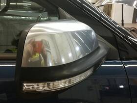 Gb5z17682ee Ford Oem Side View Door Mirror For Explorer Right Chrm Pwr Heat Turn Bsa