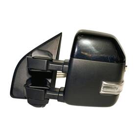 Hc3b-17683-bhv5kbx Ford 2017-2022 F250 Oem Left Door Mirror Blind Spot And Camera Turn Signal Black